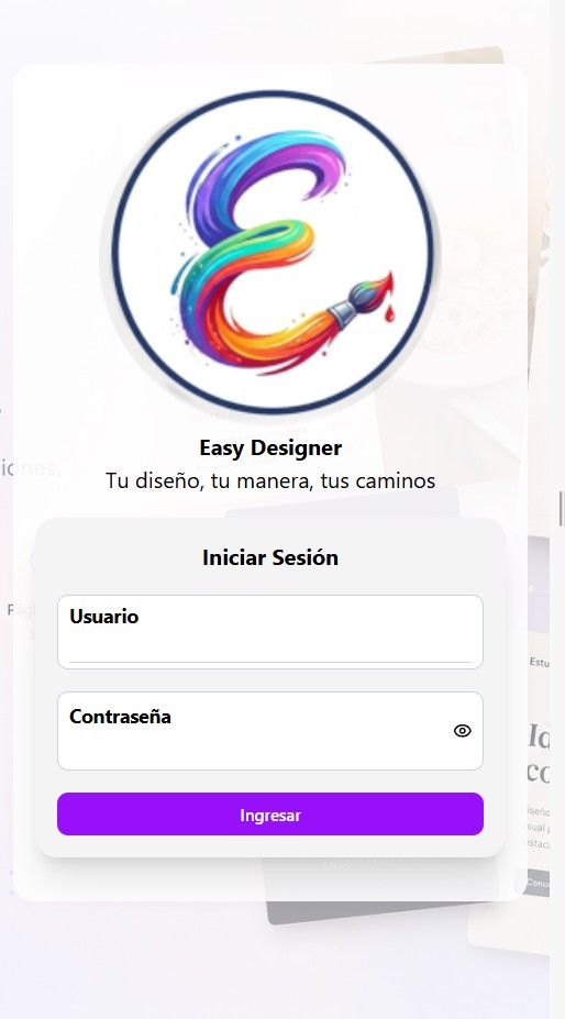 Vista previa Easy Designer. El diseño en tus manos